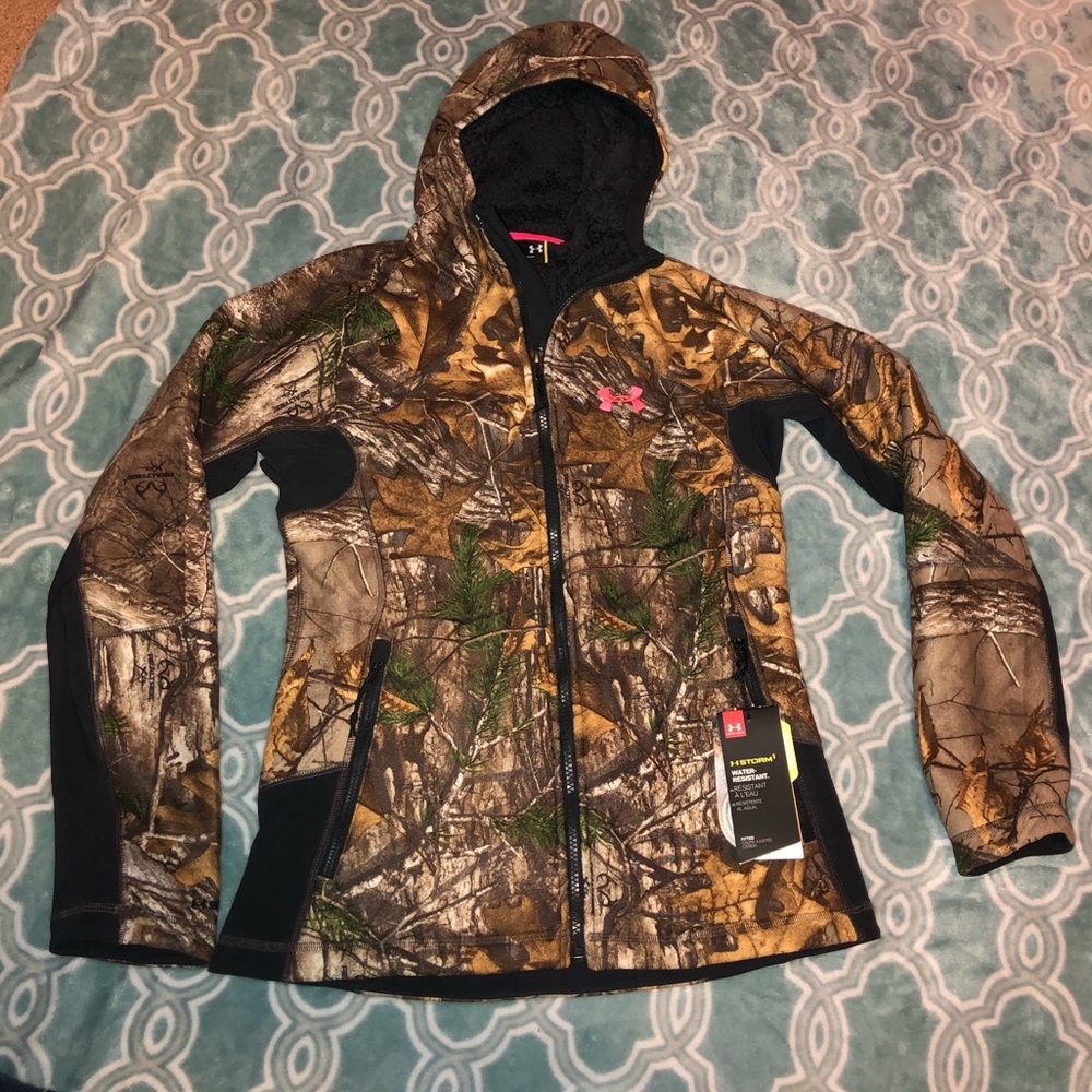 underarmour camo full zip